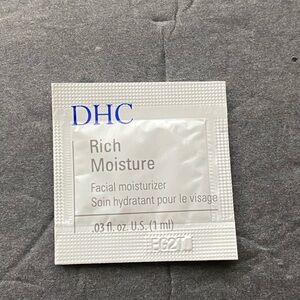 DHC Rich Moisture facial moisturizer SAMPLE- OR 6/$12 you pick combo deal